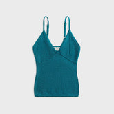 Asta Resort Carolina Camisole - Palm Green Sequin