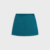 Asta Resort Ana Mini Skirt - Palm Green Sequin