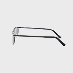The Attico Charlotte Sunglasses - Shiny Black / Grey