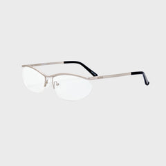 The Attico Charlotte Optical Sunglasses - Matte Silver