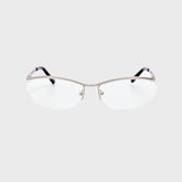 The Attico Charlotte Optical Sunglasses - Matte Silver