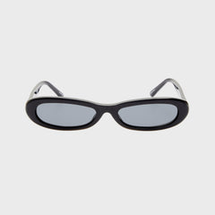The Attico Andrea Sunglasses - Black / Silver / Grey