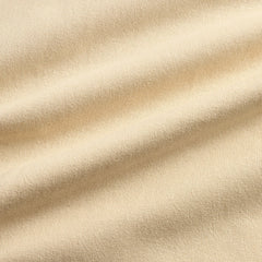 Auralee High Gauge Tussah Silk Knit Skipper Polo - Ivory