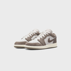 Jordan GS Air Jordan 1 Low - Olive Grey / Enigma Stone / Summit White / Pale Ivory