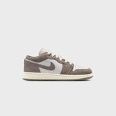 Jordan GS Air Jordan 1 Low - Olive Grey / Enigma Stone / Summit White / Pale Ivory