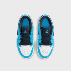 Nike PS Jordan 1 Low Alt - White / Obsidian / Dark Powder Blue
