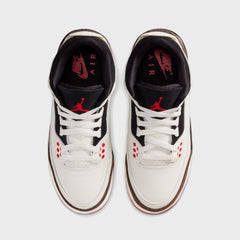 Jordan GS Air Jordan 3 - Sail / University Red / Pale Ivory / Black