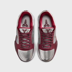 Nike GS Kobe 5 Protro - Metallic Silver / White / Team Red