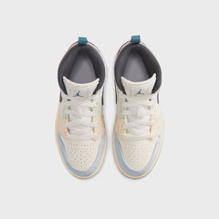 Jordan PS Air Jordan 1 Mid SE - Sail / Iced Jade / Anthracite / Jade Aura