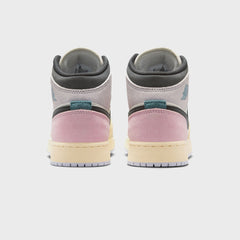 Jordan GS Air Jordan 1 Mid SE - Sail / Iced Jade / Anthracite / Jade Aura