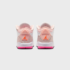 Jordan TD Jordan 3 Retro - Pearl Pink / Hyper Orange / Pink Bloom / Pink Glow
