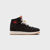 Jordan GS Air Jordan 1 Retro High OG - Black / Sail / Gum / Medium Brown