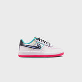 Nike PS Force 1 Low - White / Hyper Pink / Dusty Cactus / Anthracite