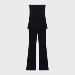 Alexander Wang Strapless Corset Jumpsuit - Black