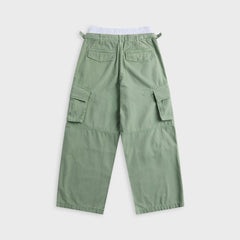 Alexander Wang Pre-Styled Cargo Pant - Washed Green Bay