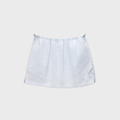 Alexander Wang Mid-Rise Mini Skort - White / Blue Stripe