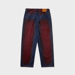 Awake NY Orchard Street Baggie Jeans - Red