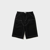 Awake NY Double Knee Jort - Black