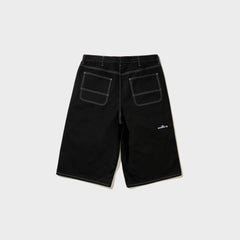 Awake NY Double Knee Jort - Black