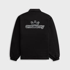 Awake NY Coaches Jacket - Black