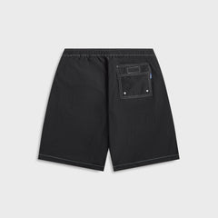 Awake NY Classic Logo Swim Trunk - Black