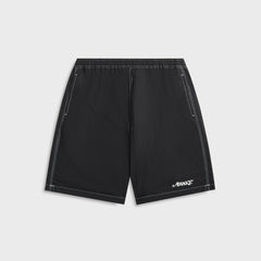Awake NY Classic Logo Swim Trunk - Black