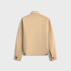 Barena Long Sleeved Buttoned Overshirt - Khaki