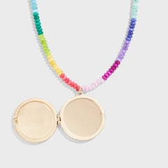 BAUBLEBAR Kids Locket Necklace - Smiley