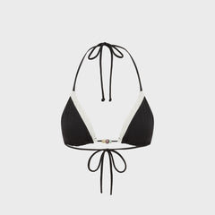 Bond Eye Reversible Fosca Triangle Top - Black / Coconut