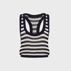 Bond Eye Lumi Top - Navy Stripe