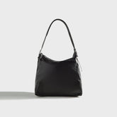 Lemaire Belted Hobo Bag - Dark Chocolate