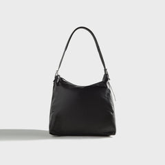 Lemaire Belted Hobo Bag - Dark Chocolate