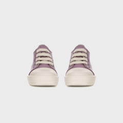 Rick Owens Baby Low Sneaks - Violet / Milk / Milk