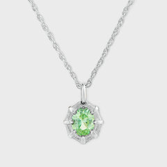Bleue Burnham Mini Bamboo Pendant - Green