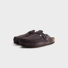 MADE-TO-ORDER | Kith for Birkenstock Boston Braided - Rabbit Grey - PH