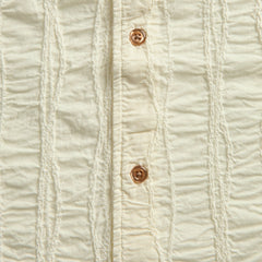 Brain Dead Twisted Piping Shirt - Natural