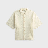 Brain Dead Twisted Piping Shirt - Natural