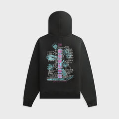 Brain Dead Permanent Universe Hoodie - Black