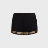 Buci Shelley Skirt - Black Floral