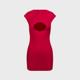 Buci Jump Rope Dress - Cherry