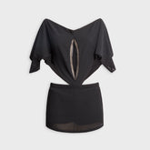 Buci Pollock Dress - Black