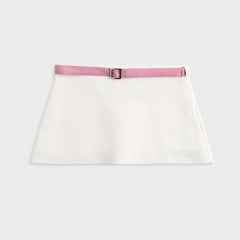 Buci Surrey Skirt - Ivory / Lilac