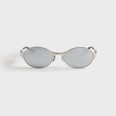Bottega Veneta BV1456S Metal Sunglasses - Silver