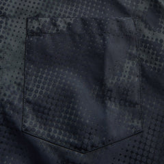 Casablanca Half Tone Monogram Short Sleeve Shirt - Navy