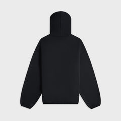 Casablanca Oversized Paneled Hoodie - Black
