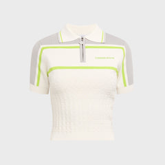 Casablanca Tennis Polo Shirt - White