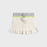 Casablanca Tennis Polo Mini Skirt - White