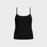 Cotton Citizen Verona Spaghetti Tank - Black