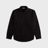 Cotton Citizen Santorini Buttondown - Jet Black