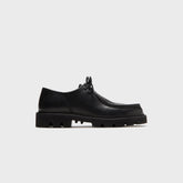Collegium Pillar Moc Toe Derby - Nero